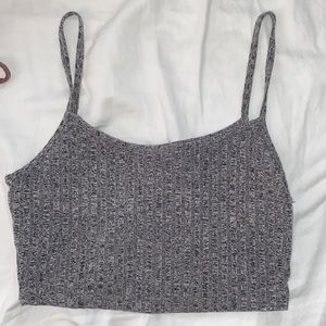 Shein ribbed crop tank